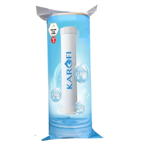 Lõi lọc nước số 3 Karofi Smax Duo 3 Chính Hãng - Lọc Tạp Chất Hữu Cơ, Rỉ Sét, Bùn Đất, Thay Thế 6-12 Tháng