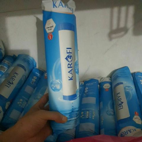 Lõi lọc nước Karofi Smax Duo 1 - Hàng chính hãng, lọc tạp chất hữu cơ, rỉ xét, bùn đất, hiệu suất cao, thay thế 3-6 tháng