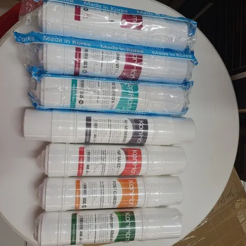 Bộ 7 lõi lọc nước Korihome (2sed - Pre - RO - Far - Post - Alkaline) thay thế cho máy WPK-903, WPK-928, WPK-906, nước sạch an toàn cho sức khỏe