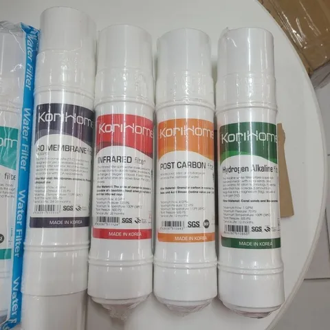 Bộ 7 lõi lọc nước Korihome (2sed - Pre - RO - Far - Post - Alkaline) thay thế cho máy WPK-903, WPK-928, WPK-906, nước sạch an toàn cho sức khỏe
