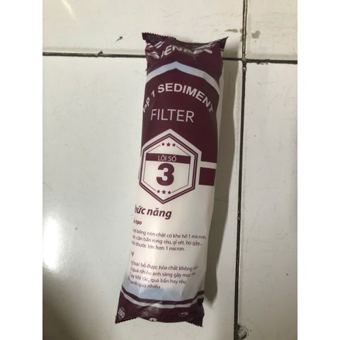 Bộ lõi lọc nước 123 Jenpec cho máy lọc RO - Thay thế lõi thô Jenpec, Kangaroo, Karofi - An toàn, hiệu quả cao