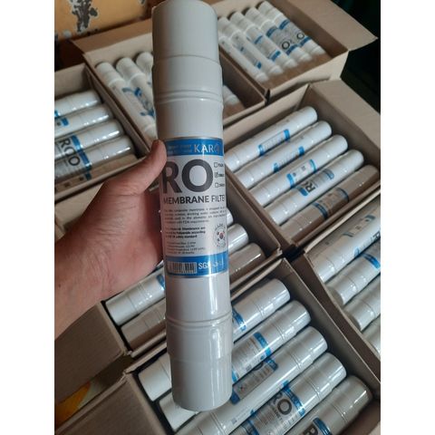 Màng Lọc RO Karofi 100GPD Chính Hãng - Lõi Số 4 Hàn Quốc - Xử Lý Nước TDS Cao, Thời Gian Thay Thế 24-36 Tháng