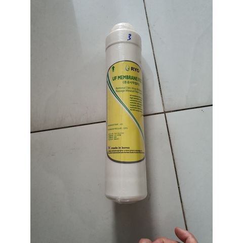 Lõi Lọc Nước UF Số 3 Ryo RP902 - Màng Siêu Lọc Ngăn Ngừa Vi Khuẩn và Độc Tố, Nguồn Nước Tinh Khiết và An Toàn
