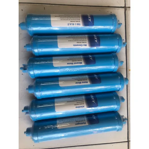Bộ 6 Lõi Lọc Chức Năng SANAKY - Cung Cấp Khoáng Chất, Khử Mùi, Tăng Hydrogen Cho Nước Uống Sạch, Ngọt Tự Nhiên