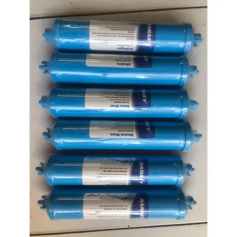 Bộ 6 Lõi Lọc Chức Năng SANAKY - Cung Cấp Khoáng Chất, Khử Mùi, Tăng Hydrogen Cho Nước Uống Sạch, Ngọt Tự Nhiên