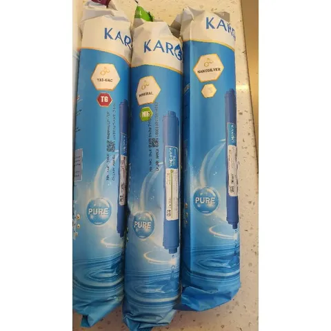 Bộ 7 Lõi Thay Thế KAROFI Cho Máy Lọc Nước N7RO - Lõi PP, Than Hoạt Tính, RO 100GPD, Mineral, Nano Bạc, Khử Độc Tố, Nâng Cao Sức Khỏe