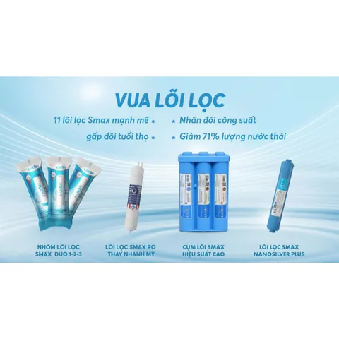 Bộ 11 Lõi Lọc Karofi KAD-D66 - Thay Thế Máy Lọc Nước, Bảo Vệ Sức Khỏe, Công Nghệ Hiện Đại, Tiêu Diệt Vi Khuẩn