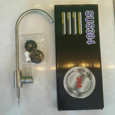 Vòi Lọc Nước Inox 304 Không Gỉ - Thiết Kế Sang Trọng, Xoay 360 Độ - Thay Thế Cho Máy Lọc RO, Nano Tại Nhà Bếp