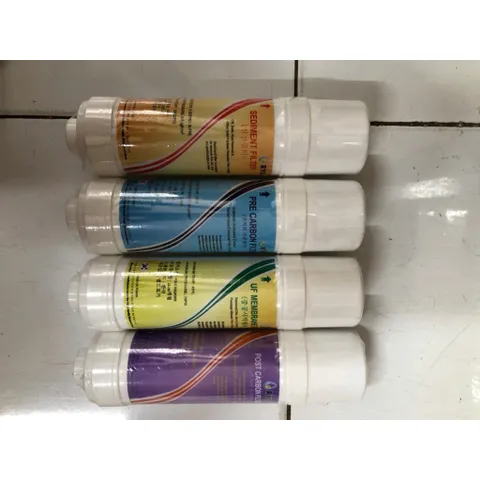 Bộ 4 Lõi Lọc Nước 1234 RYO - Thay Thế Máy Nóng Lạnh RP100H, RP102BH - Lọc Sạch Vi Khuẩn, Tạp Chất, Giữ Khoáng Chất Tốt