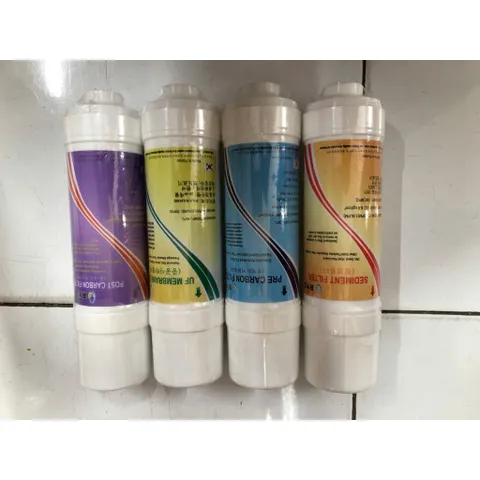 Bộ 4 Lõi Lọc Nước 1234 RYO - Thay Thế Máy Nóng Lạnh RP100H, RP102BH - Lọc Sạch Vi Khuẩn, Tạp Chất, Giữ Khoáng Chất Tốt