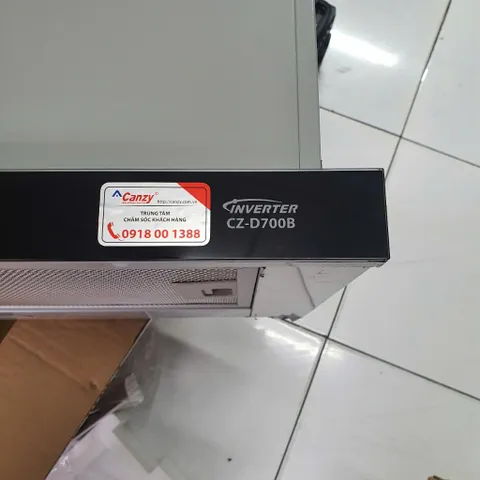 Máy Hút Mùi Canzy D700B Âm Tủ - Công Nghệ Inverter Tiết Kiệm Năng Lượng - Độ Ồn Thấp 48db, Lực Hút 750m3/h