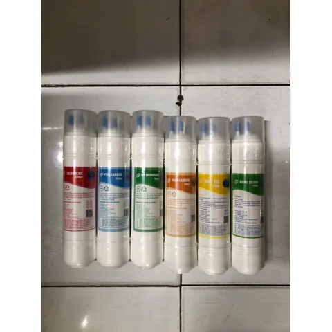 Combo 6 Lõi Lọc U/F Hàn Quốc - Loại Đầu U - Dùng thay thế cho máy lọc nóng lạnh
