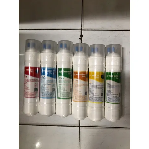 Combo 6 Lõi Lọc U/F Hàn Quốc - Loại Đầu U - Dùng thay thế cho máy lọc nóng lạnh