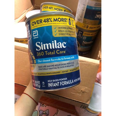 Sữa Similac Pro-HMO 360 Hộp Thiếc 874gr - Dinh Dưỡng Tăng Cân, Tăng Cường Miễn Dịch Cho Bé, Hộp Lớn Tiết Kiệm