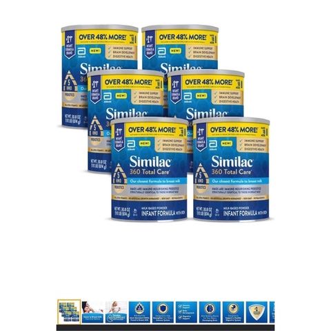 Sữa Similac Pro-HMO 360 Hộp Thiếc 874gr - Dinh Dưỡng Tăng Cân, Tăng Cường Miễn Dịch Cho Bé, Hộp Lớn Tiết Kiệm