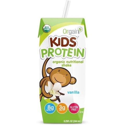Sữa Khỉ Orgain Kids Protein Hữu Cơ - Thùng 12/24 Hộp Dinh Dưỡng Cao Cấp, Giúp Bé Phát Triển Khỏe Mạnh, Không Táo Bón