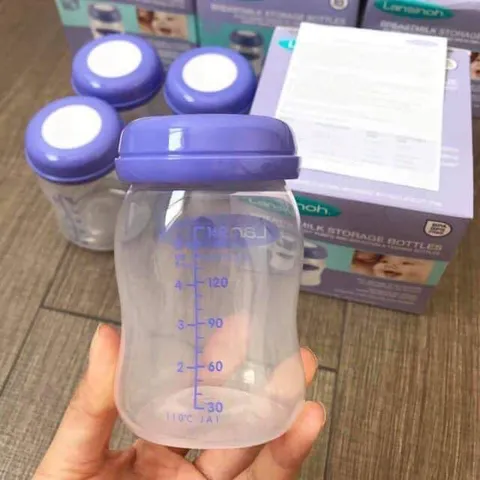 Set 4 bình trữ sữa Lansinoh chuẩn Mỹ