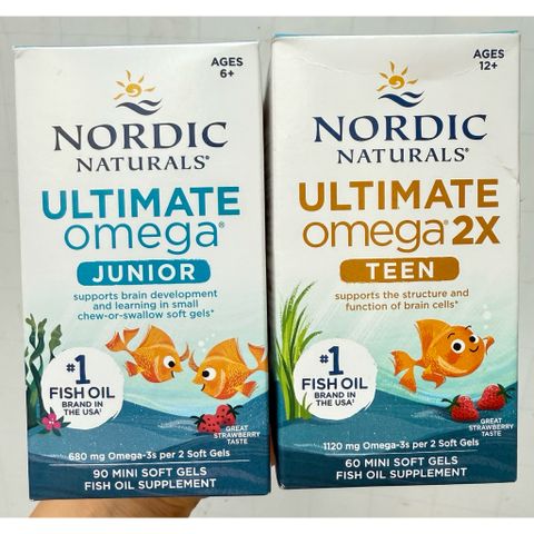 DHA Nordic Bổ Não Cho Bé Từ 6 Tuổi - Tăng Cường Trí Nhớ, Học Tập và Ngôn Ngữ, Giúp Phát Triển Toàn Diện
