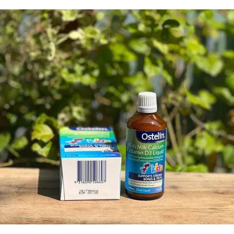 Canxi nước Ostelin Kids milk calcium & vitamin D3 liquid 90ml