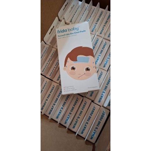 Miếng Dán Hạ Sốt Fever Frida - Giảm Nhiệt Nhanh Chóng, Dễ Dàng Sử Dụng, Thương Hiệu Nội Địa Mỹ