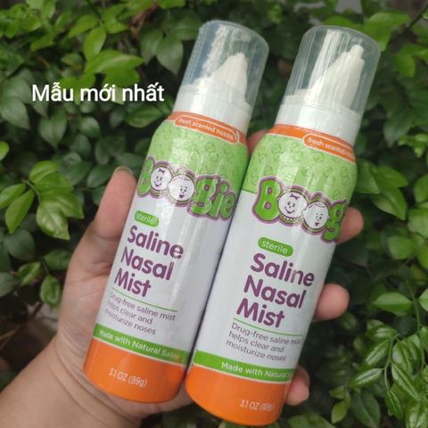 Xịt Mũi Vô Trùng Boogie Mist Zarbee’s - 100% Thiên Nhiên, An Toàn Cho Bé, Diệt Khuẩn, Chăm Sóc Mũi Họng Gia Đình