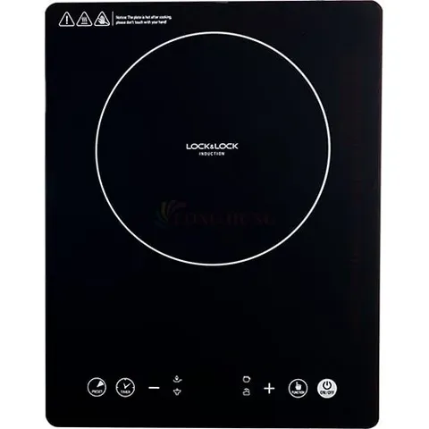 Bếp Điện Từ LocknLock EJI331 1500W - Đen, Siêu Mỏng, Đun Nấu Nhanh Chóng, Tiện Lợi Cho Mọi Nhà Bếp