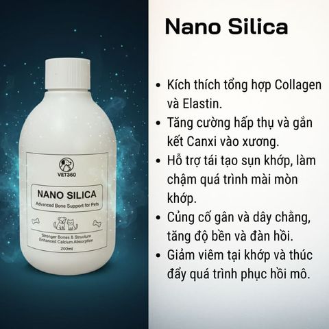 Viên bổ xương khớp VET360 cho chó mèo - Hỗ trợ loạn sản xương hông, xương chân yếu, thoát vị đĩa đệm, loãng xương - Giải pháp sức khỏe toàn diện