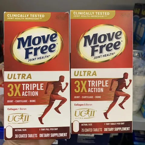 Viên uống Schiff Move Free Ultra 3X Triple Action - Hỗ trợ sức khỏe khớp, cải thiện vận động và giảm đau khớp từ Mỹ