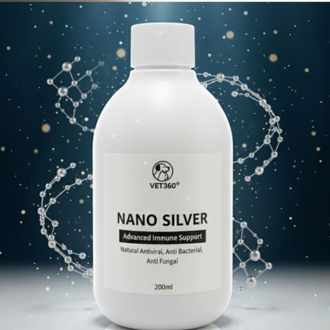 Nano Bạc - 200ml - Phòng bệnh và tăng cường miễn dịch cho chó mèo, thú cưng