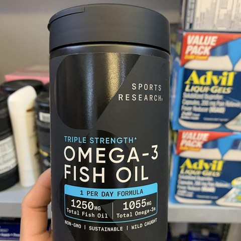Viên Uống Dầu Cá Sports Research Omega 3 150 Viên - Hỗ Trợ Tim Mạch và Sức Khỏe Não Bộ, Dinh Dưỡng Chất Lượng Cao Nhập Mỹ