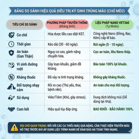 Giải pháp Ký Sinh Trùng Máu cho Chó - Tự Nhiên - An Toàn - Bao Khỏi