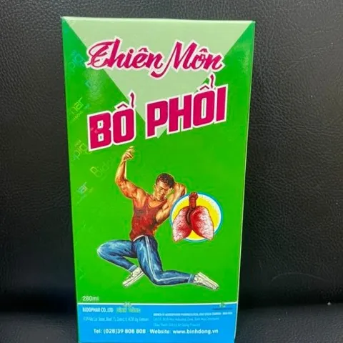 Dung Dịch Uống Thiên Môn Bổ Phổi Bình Đông 280ML - Giảm Ho, Đau Họng, Hỗ Trợ Sức Khỏe Hô Hấp Cho Trẻ Em 3-13 Tuổi