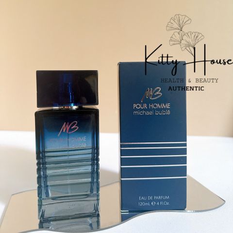 Nước Hoa Nam Michael Buble MB Pour Homme Eau de Parfum 120ml - Hương Gỗ Cay Nồng Hiện Đại và Tinh Tế cho Quý Ông