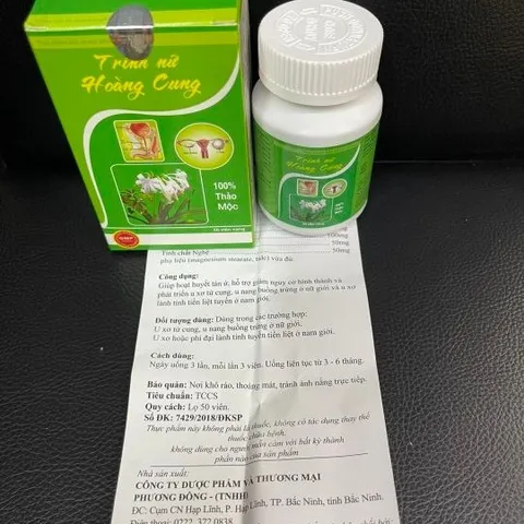 Viên Uống Trinh Nữ Hoàng Cung Thiên Ân 50 Viên - Thực Phẩm Chức Năng Hỗ Trợ Sức Khỏe Sinh Sản Nam Nữ Tự Nhiên