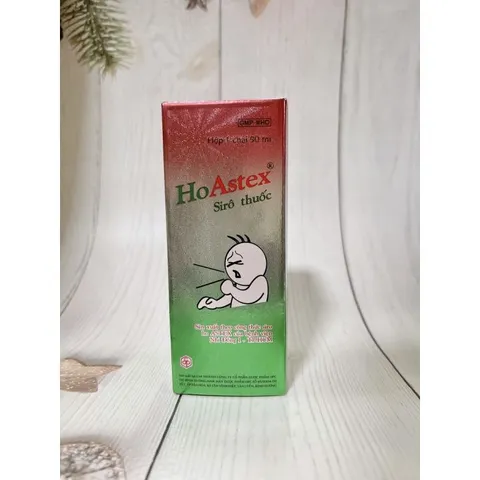 Siro HoAstex OPC 90ML - Thực Phẩm Chức Năng Giảm Ho Tự Nhiên, Dịu Họng và Long Đờm Cho Trẻ Em và Người Lớn
