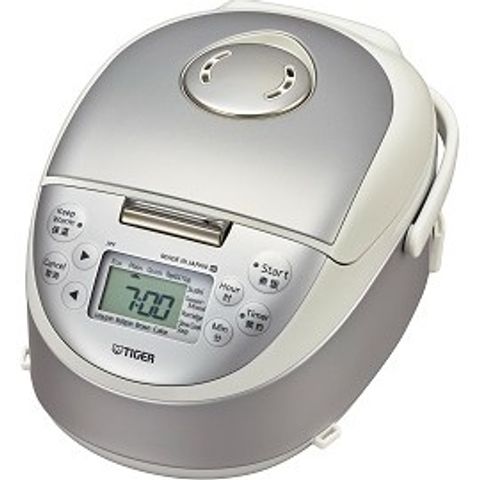 Nồi cơm điện tử cao tần Tiger JPF-A55W 0.54L - Nấu và giữ ấm 24h, Dung tích nhỏ gọn, Thích hợp cho mọi gia đình