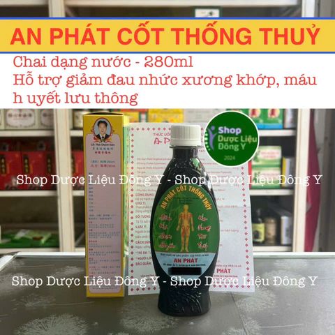 Nước Phong Tê Cốt Thống Thủy 280ml - Hỗ Trợ Điều Trị Đau Nhức Xương Khớp, Tăng Cường Lưu Thông Máu