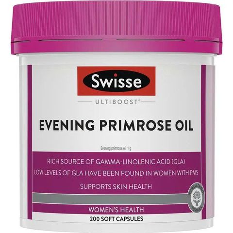 Viên uống tinh dầu hoa anh thảo Swisse Ultiboost - Hỗ trợ sức khỏe và cân bằng nội tiết tố phụ nữ, 200 viên
