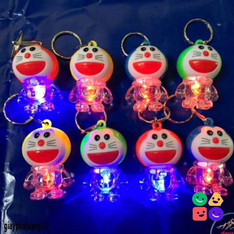 Móc Khóa Doremon Phát Sáng - Móc Khóa Đáng Yêu Kim Loại, Quà Tặng Ngộ Nghĩnh Từ Thế Giới Doraemon cho Nam Nữ