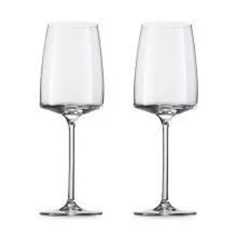 Set 2 Ly Uống Rượu Vang Zwiesel Glas Vivid Senses 363ml - Thủy Tinh Pha Lê Cao Cấp Made in Germany, Sang Trọng và Bền Bỉ