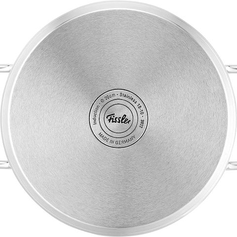 Bộ Nồi Fissler Pure Collection 4 Món Inox Cao Cấp, Nắp Kính, Được Sản Xuất Tại Đức - Dụng Cụ Nấu Ăn Đa Năng, An Toàn cho Mọi Loại Bếp