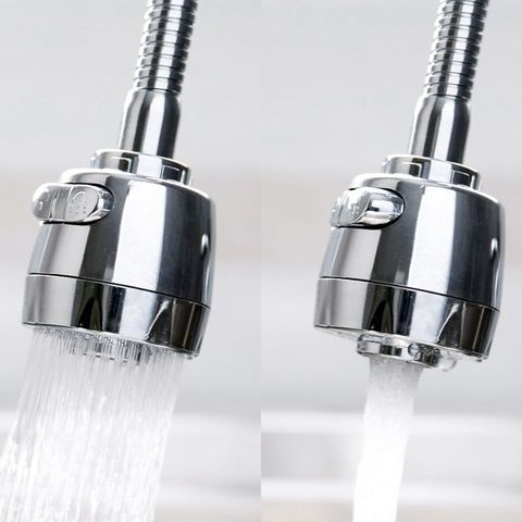 Đầu Vòi Xoay 360 Độ Inox Có 2 Chế Độ Phun Nước Tiết Kiệm – Dụng Cụ Vệ Sinh Bồn Rửa Bát Sang Trọng, Tiện Lợi