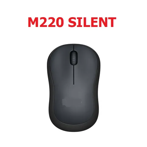 Chuột Không Dây M220 Silent - Chuột Văn Phòng Không Gây Tiếng Ồn, Kết Nối 2.4GHz, Độ Nhạy Cao, Tương Thích PC, Laptop, Smart Tivi