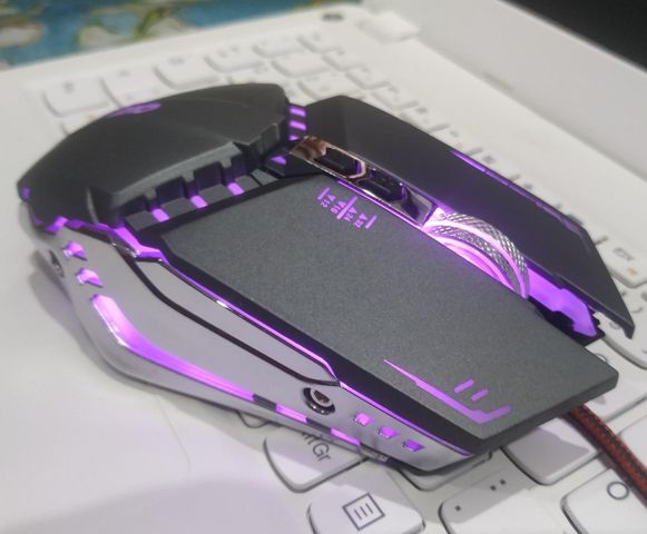 Chuột Gaming OYE X800 Cao Cấp - 3200DPI LED 4 Màu, Lập Trình Macro, Thiết Kế Ergonomic, Chống Nhiễu Tối Ưu