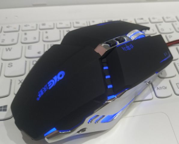 Chuột Gaming OYE X800 Cao Cấp - 3200DPI LED 4 Màu, Lập Trình Macro, Thiết Kế Ergonomic, Chống Nhiễu Tối Ưu