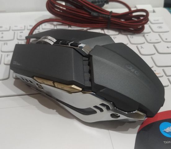 Chuột Gaming OYE X800 Cao Cấp - 3200DPI LED 4 Màu, Lập Trình Macro, Thiết Kế Ergonomic, Chống Nhiễu Tối Ưu