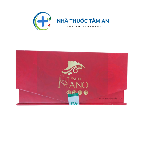Viên uống Estro Nano Gold H30v - Hỗ Trợ Cân Bằng Nội Tiết Tố Nữ, Cải Thiện Da và Tóc, Giảm Triệu Chứng Tiền Mãn Kinh