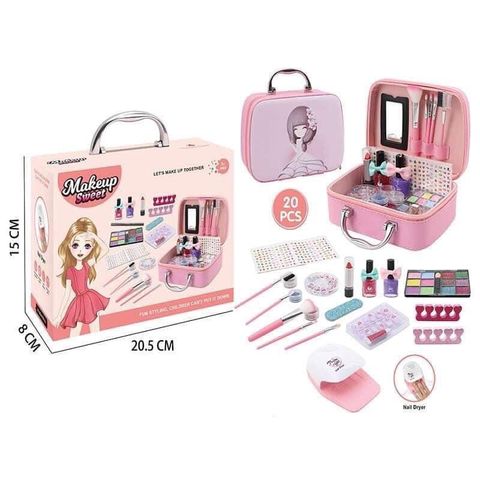 Bộ Đồ Chơi Trang Điểm Nhập Vai Kuromi - Gồm 3 Phân Loại và Máy Làm Nail Thú Vị Cho Bé Khám Phá Thế Giới Làm Đẹp