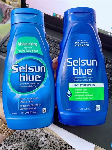 Dầu Gội Chữa Gàu Selsun Blue Medicated 325ml - Giảm Ngứa, Làm Sạch Gàu Và Dưỡng Tóc Mềm Mượt