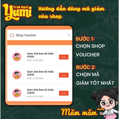 Ô mai Sấu xào gừng Yumi đồ ăn vặt mứt quả xí muội ngọt cay thơm ngon 507007
